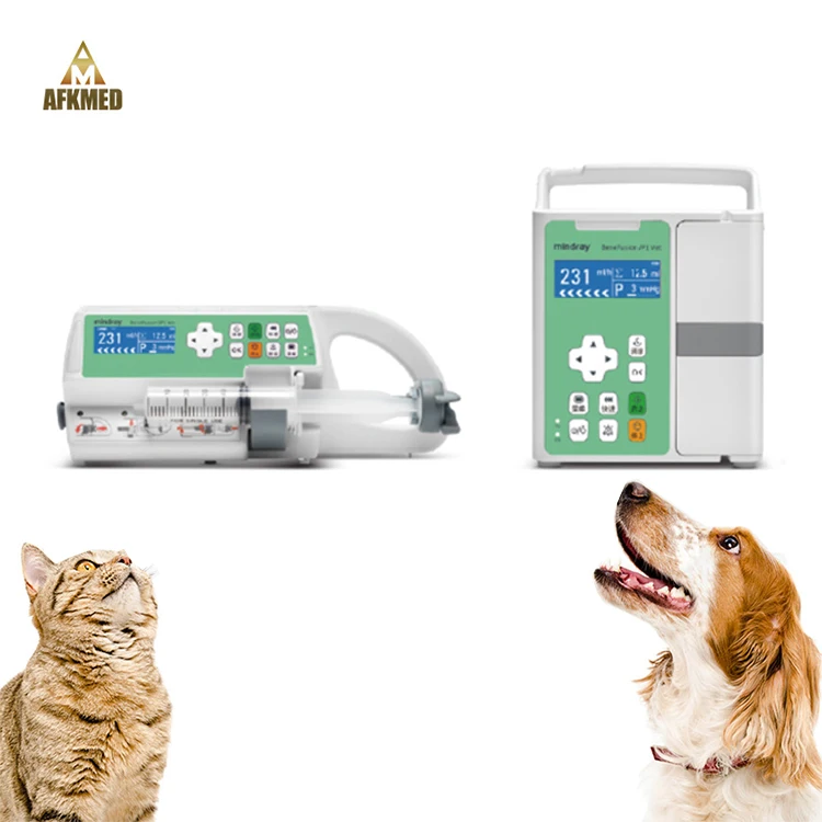 Veterinary Led Screen Medical Infusion Pump And Single Double Channel Syringe Pump For Vet Animals