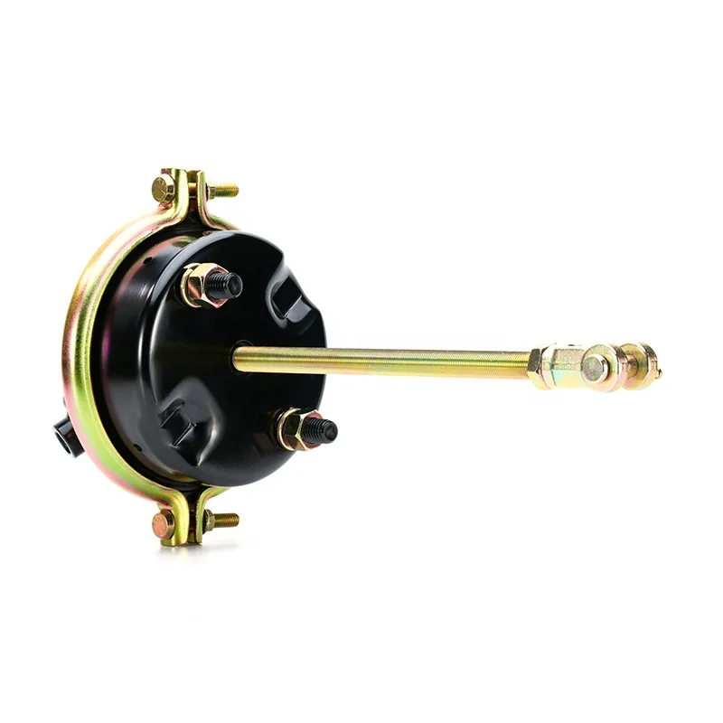 TB-24CCN-109800N Output Force Single Chamber Type 24 Service 185 MM Clamp Band Chamber Spring S Cam Brakes Chamber For Trailer