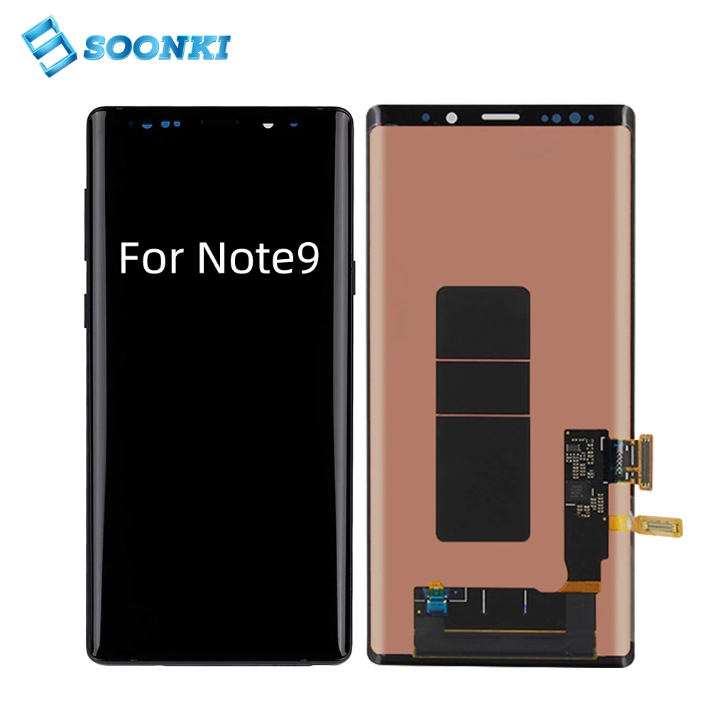 ЖК-дисплей для Samsung Galaxy Note 5 N920 Note 2 3 4 8 9 10 Plus Lite 20 21 Ultra, ЖК-экран с дигитайзером и сенсорным экраном в сборе