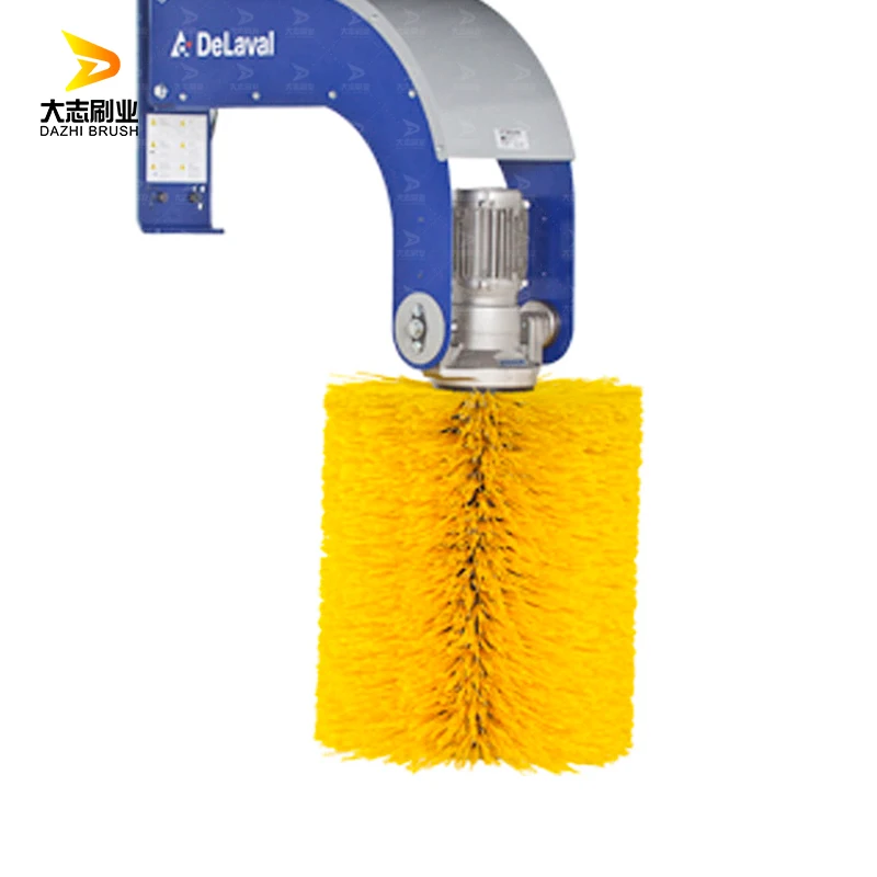 Cleaning happy cow brush for cattle cleaning