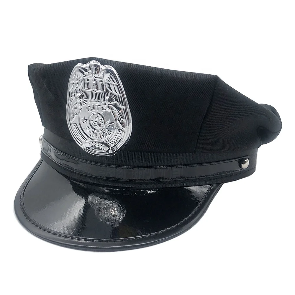 Party Accessory Unisex Adults Kids Police Hat