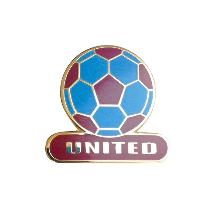 Football club customised pin  custom pin badge  custom football pin badge