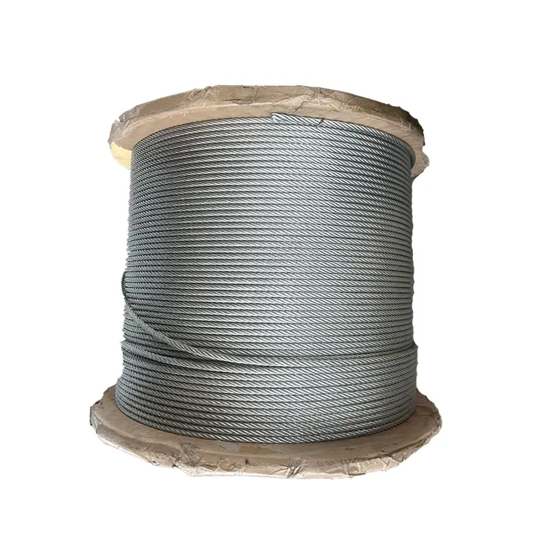 6mm 6x19+FC 7x19 electric Galvanized Carbon Steel Wire Rope