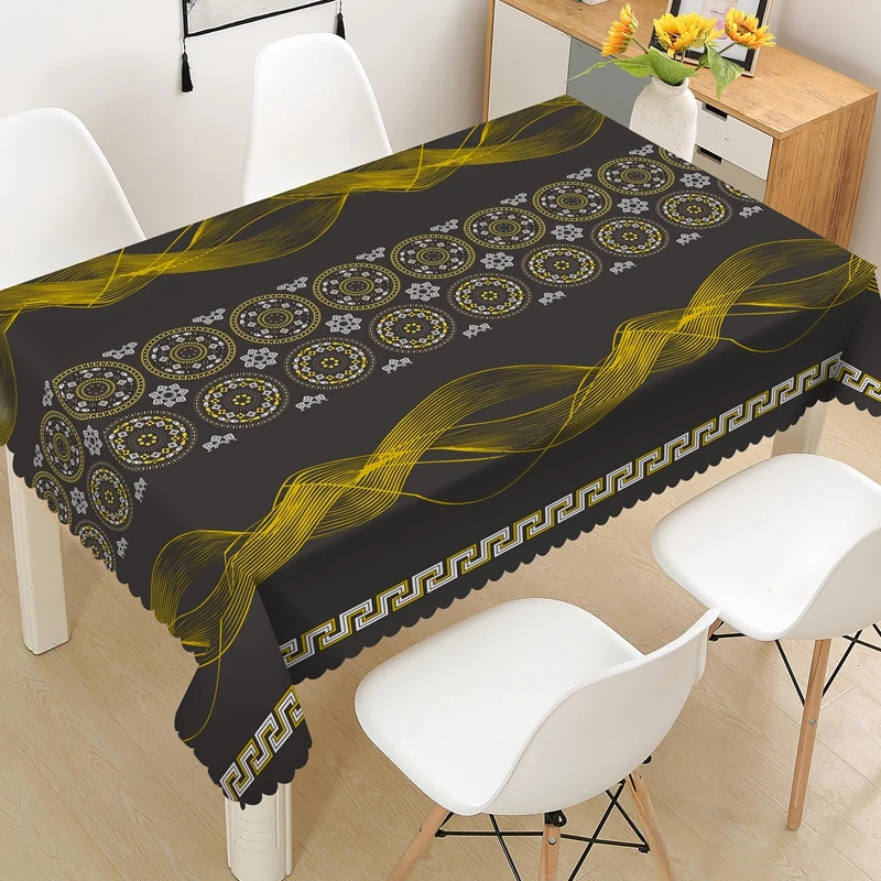 Yiwu Factory Good Quality PVC Tablecloth Rolls PVC Oilcloth