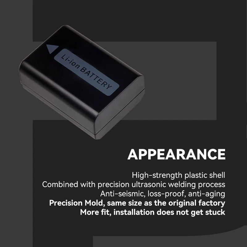 NP-FW50 Wholesale FB customize Rechargeable digital battery np-fw50 for sony Camera A6000 A6500 A6300 A7 A7II A7RS A7S A7R A5100