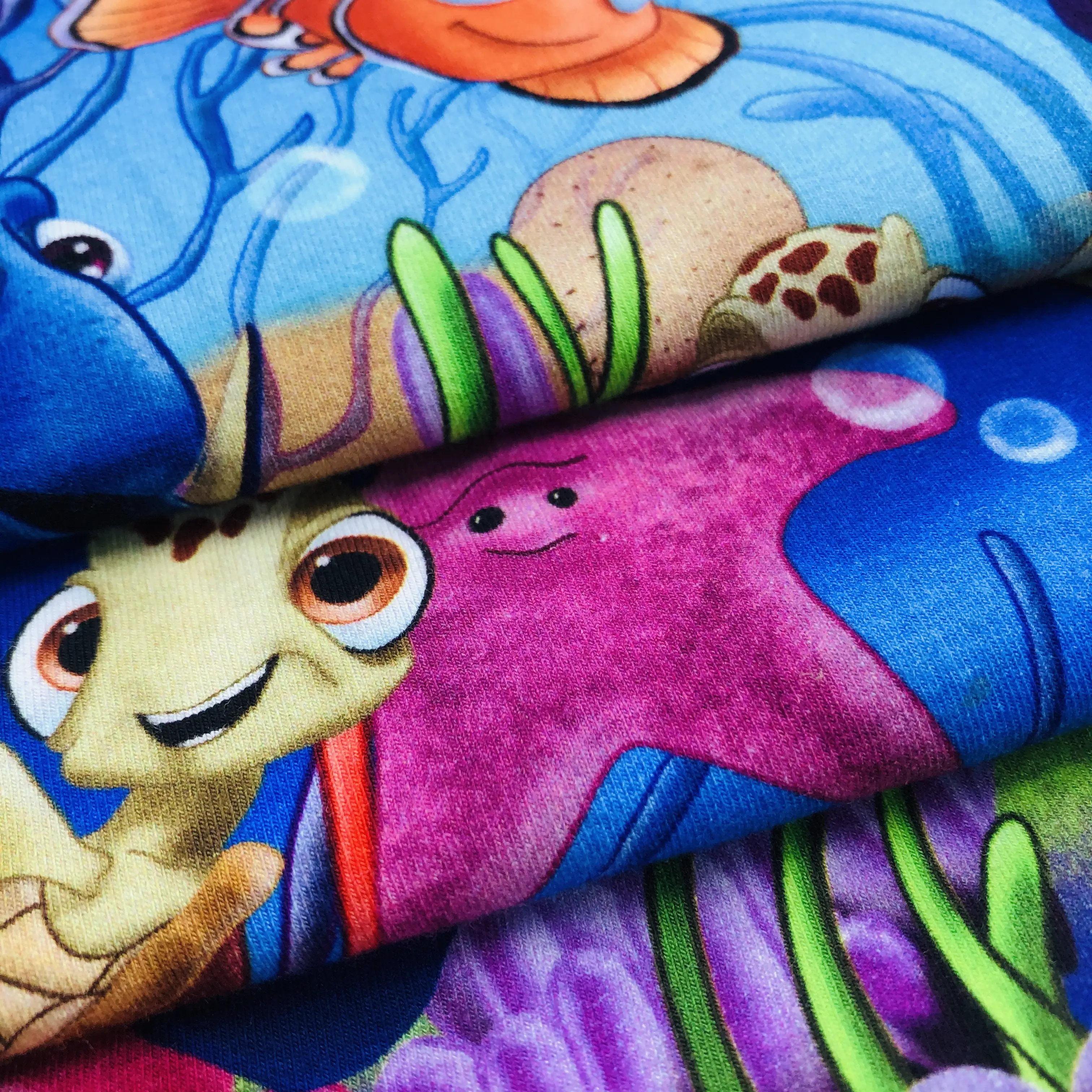 
High quality 95 5 Custom Digital Print Cotton Lycra Cotton Printed Fabric For Dress Fabric With Suzhou Facto Textile No MOQ 