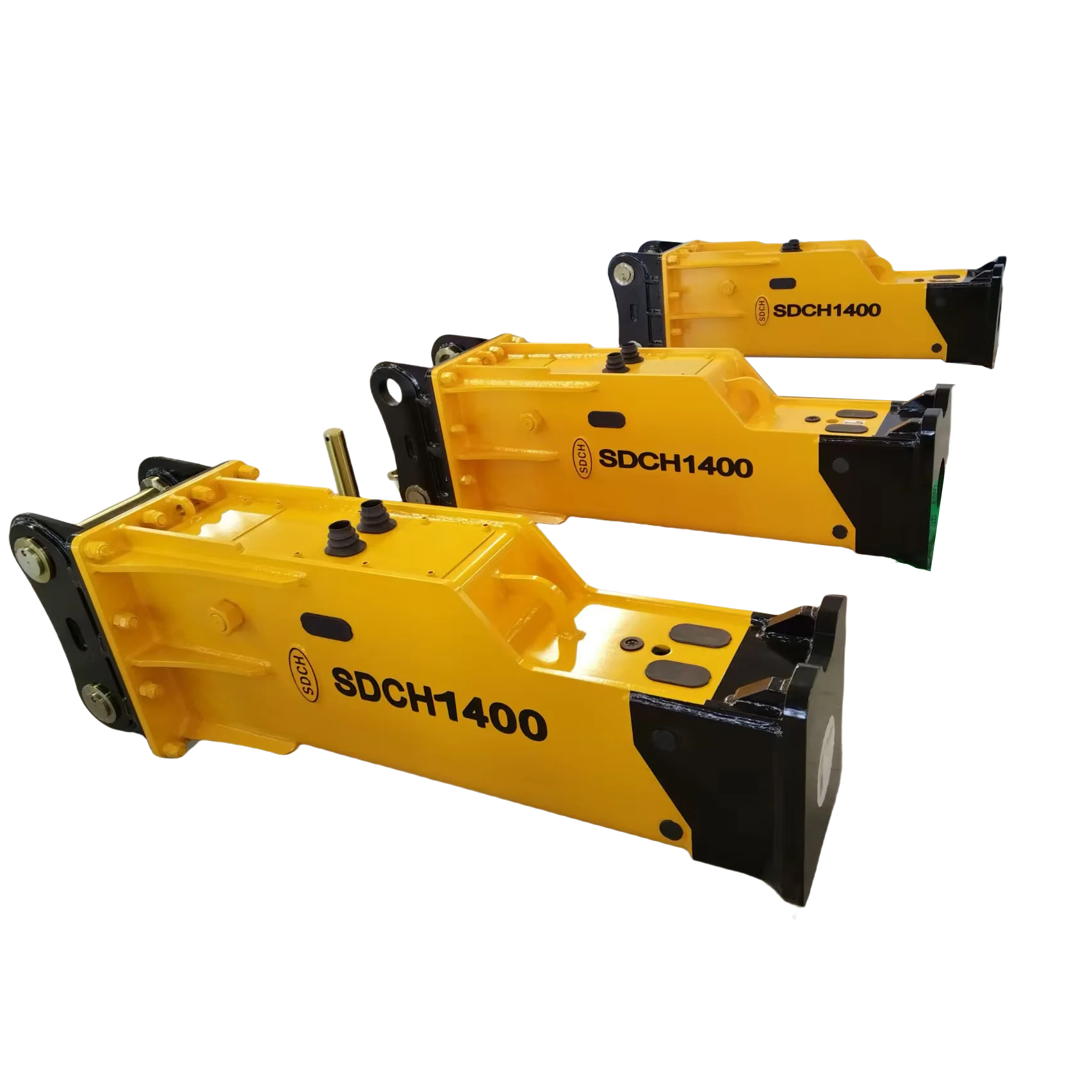 Silence Box Type Rock Stone Breaking Tools 20 Ton Excavator Hydraulic Hammer For Construction Machinery Works