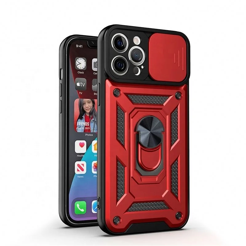 Shockproof Phone Case Cover Armor Ring Holder For iPhone 14 13 12 11 Pro Max