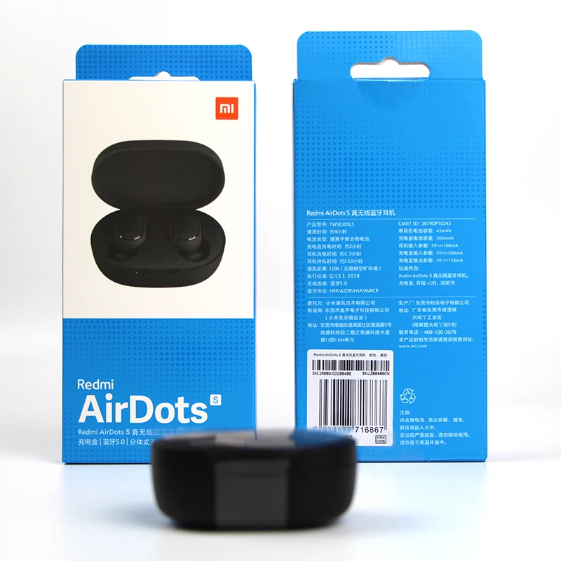 Оригинальные беспроводные наушники Xiaomi airdots 2 базовые с шумоподавлением гарнитура tws Redmi Airdots