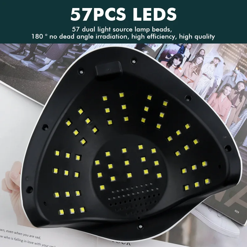 C446 SAFENG SUN S9 MAX Professional 220W UV Led Nail Lamp Nail Polish Fast Drying Nail Dryer Machine With 4 Timers