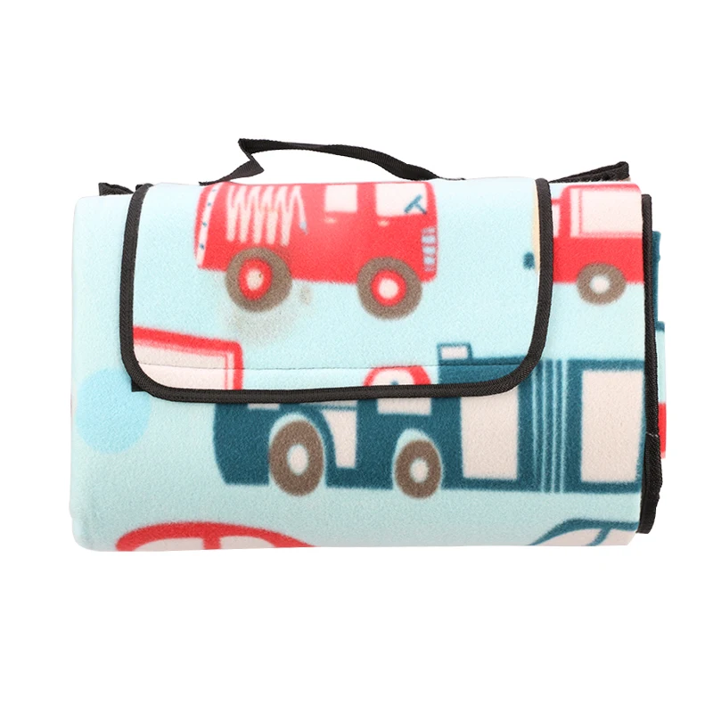 FREE SAMPLE Custom Strap Picnic Rug Pad Good High Quality Extra Large Low Price With Carrying Handle
