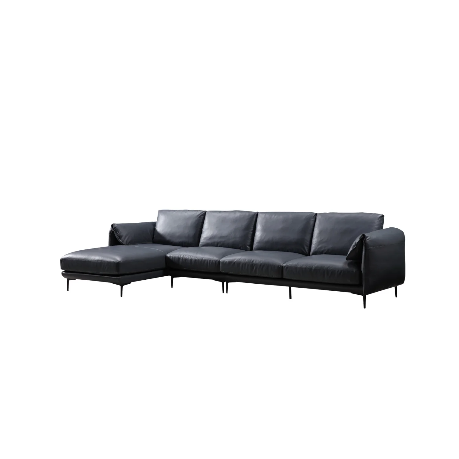 Ultimate Touch Soft And Skin Friendly Leather Sofa Shaping The Beauty Of Space With Elegant Lines And Segmented Sofa