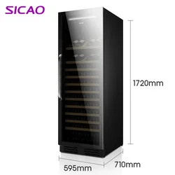 best dried age beaf ham and chees chamber clear glass door air purify charcoal filter cooler appliance 