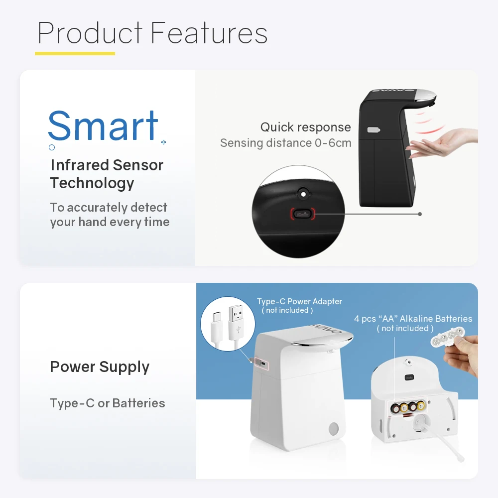 Cheap price Electric smart Touchless infrared Sensor Foam Liquid soap dispenser Auto Alcohol Spray hand Sanitizer dispenser