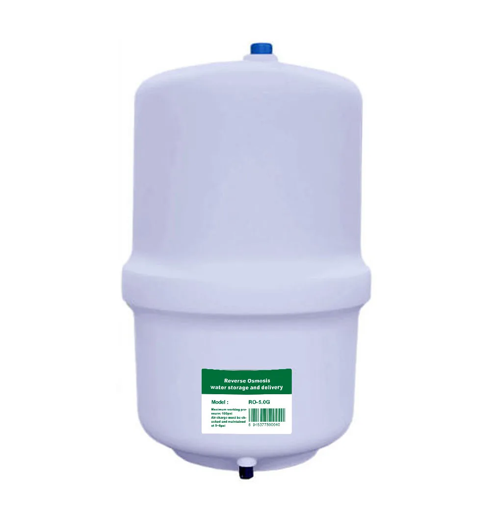 5.0 Gallon RO pressure tank for reverse osmosis purifier plastic water storage barrel