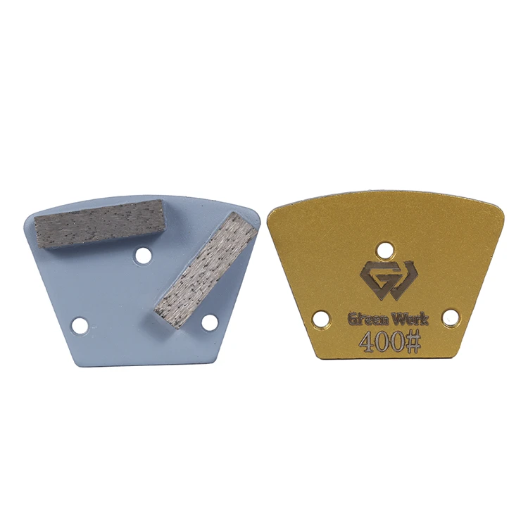 
High Quality Diamond And Bonding 2 Bar Grinding Segment For Concrete Terrazzo Granite 