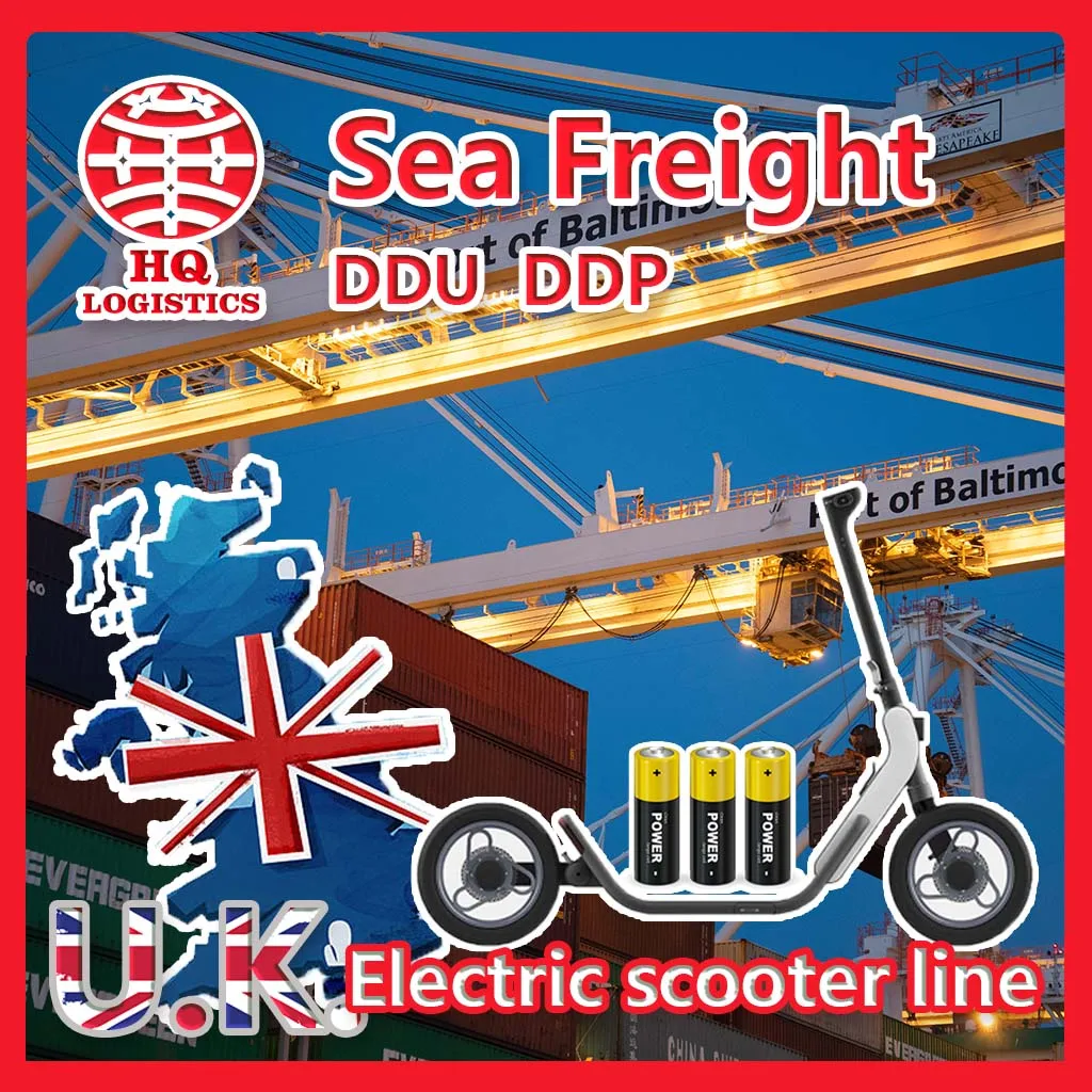 Electric Scooter Dropshipping Agent Shipping FBA Amazon Freight Forwarder to London UK