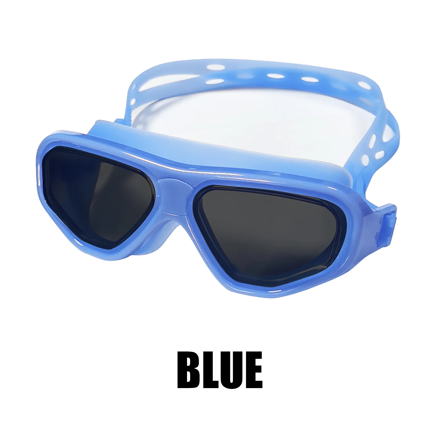 Good performance swimming googles kids rubber waterproof anti fog children swimming goggles waterproof