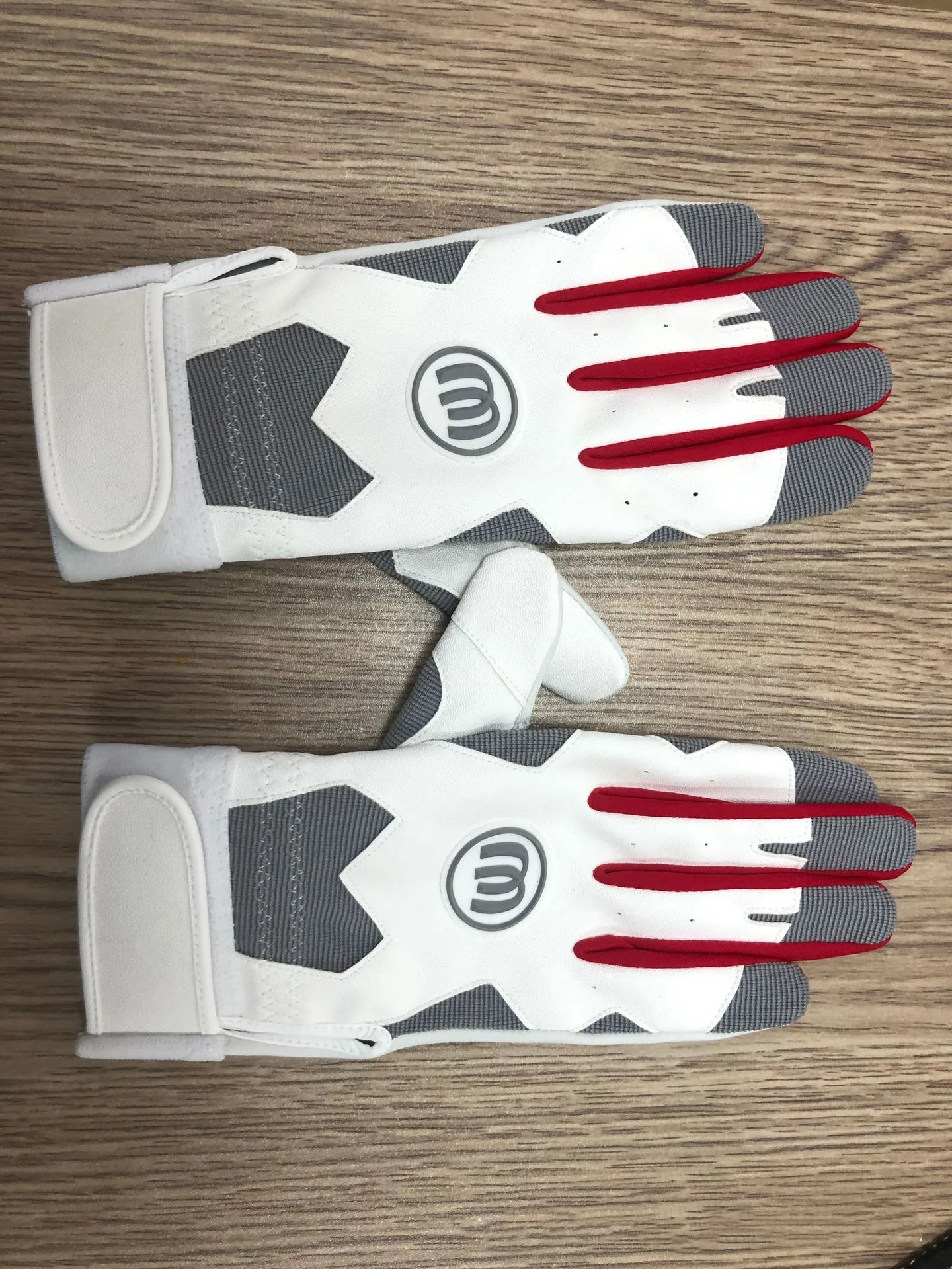 Custom Youth and Adult Softball Baseball Batting Gloves With Sheep Skin Palm