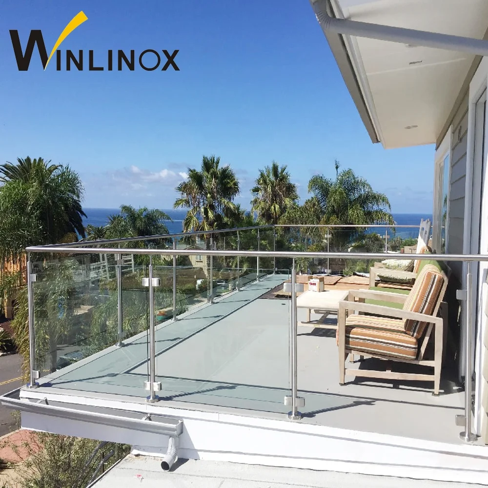 Building materials staircase hand railing stainless rail