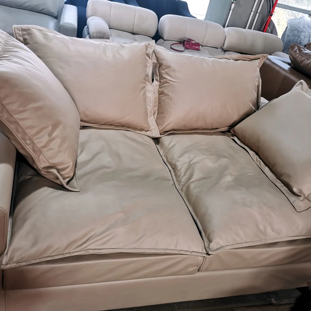 Modern soft and comfortable sofa bed used with living room apartment mobile, apartment villa sofa