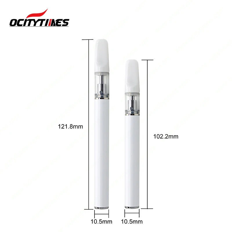  Гравировка логотипа Ocitytimes O8 cbd vape pen custom