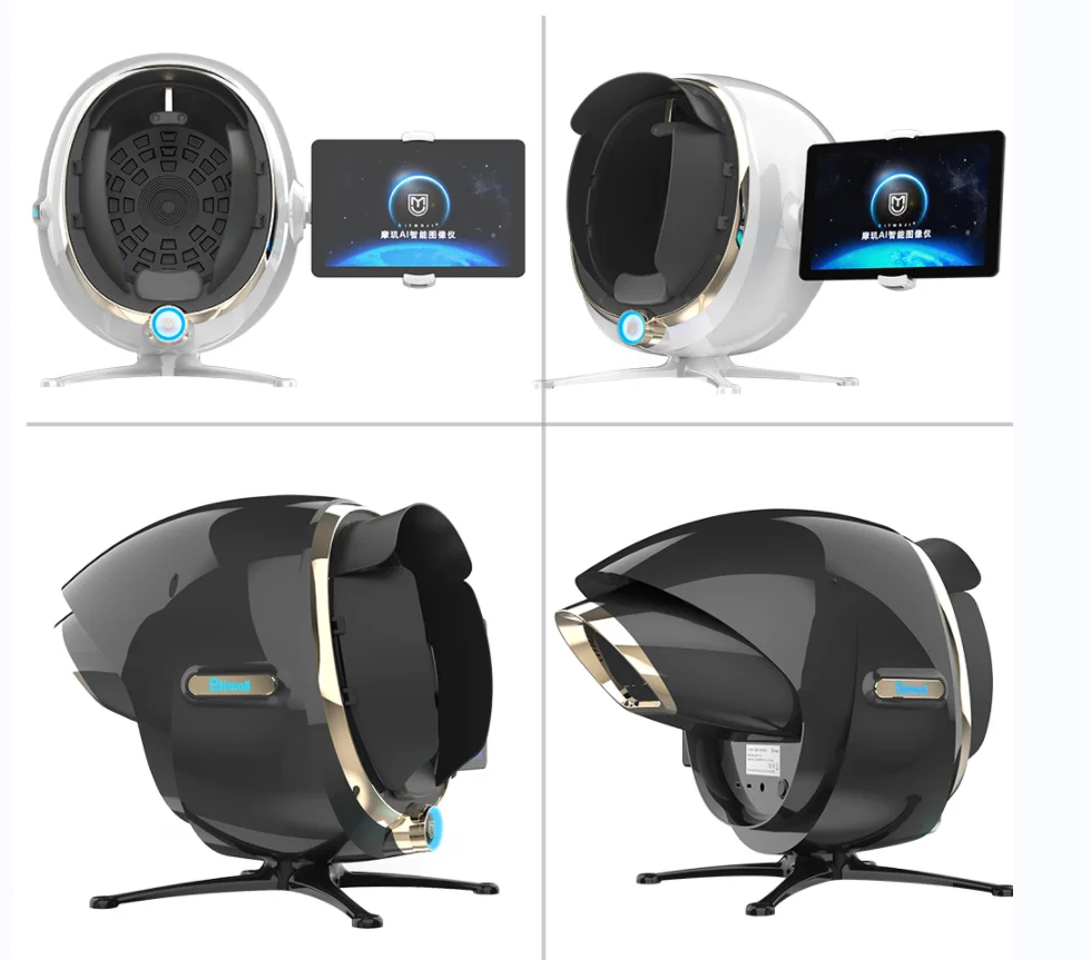 Professional beauty salon skin analysis 5.0MP facial skin analyzer machine