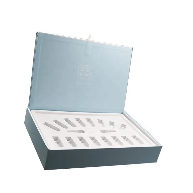 Zhishang Customized Makeup Beauty Gift Boxes With Molded Pulp Insert