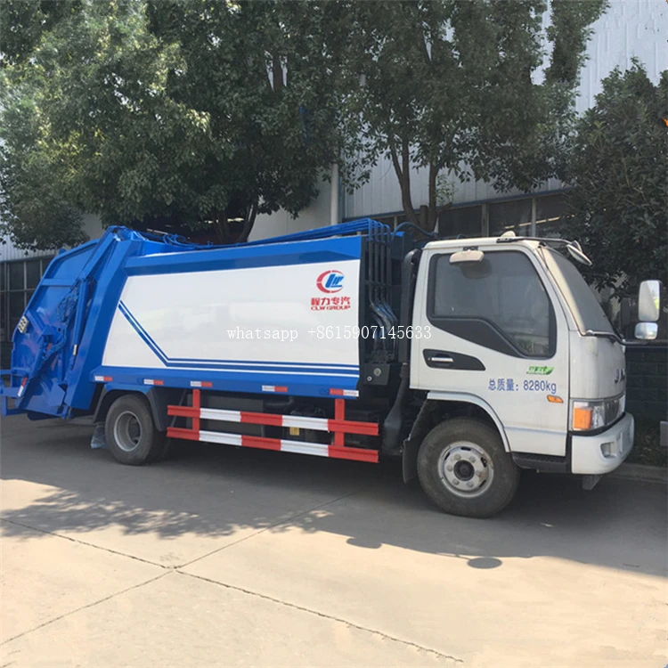 DLQ Famous brand 11m3 12ton sanitation vehicle waste compactors garbage truck