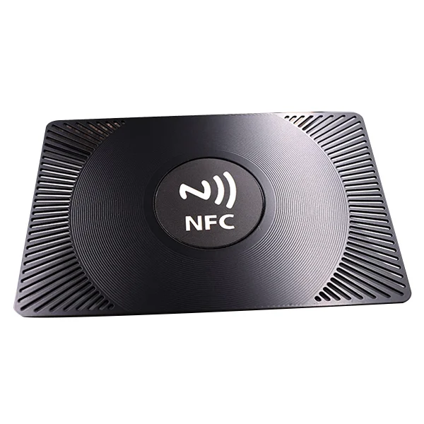 Настройка печати Новое поступление 13 56 МГц NFC Нержавеющая сталь металлических RFID Визитная карточка VIP карта