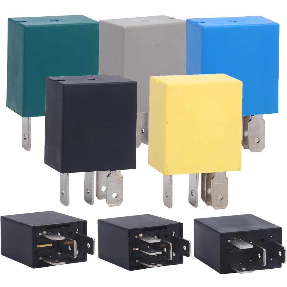 FLS823 1C 1A Automotive Car Relay Socket With 5 Wires Used For 5 pin relay