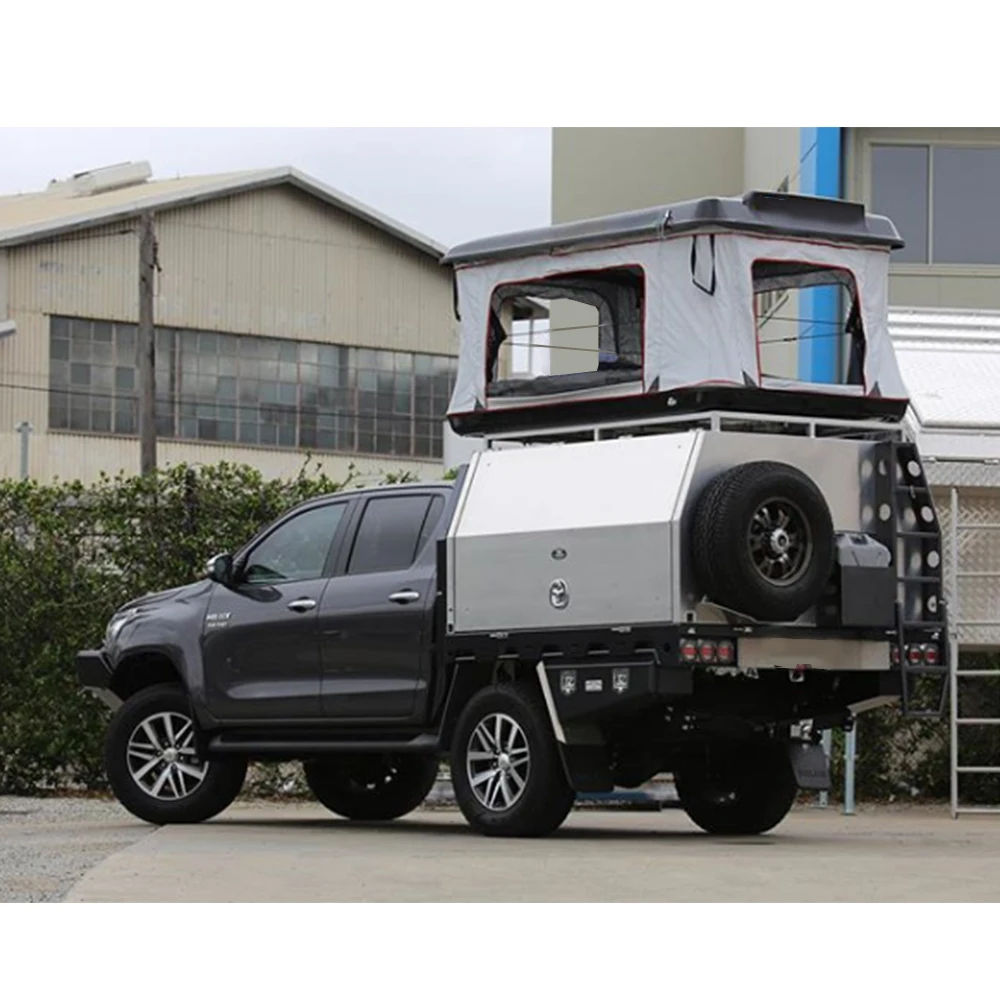 Alloy Dual Cab Ute Tray Canopy For Sale