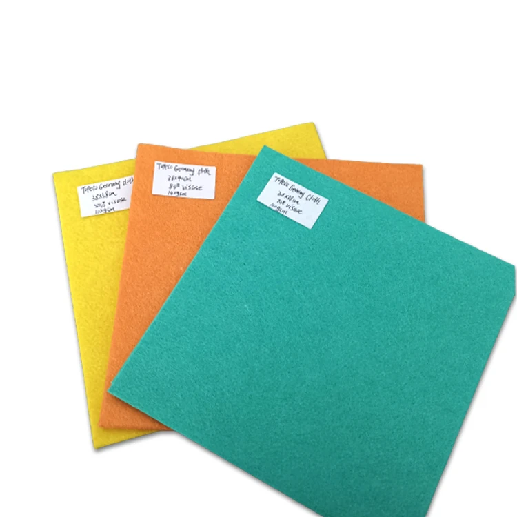 Водонепроницаемая Абсорбирующая Нетканая ткань Topeco кухонная тряпка из нетканого микроволокна Германия для очистки