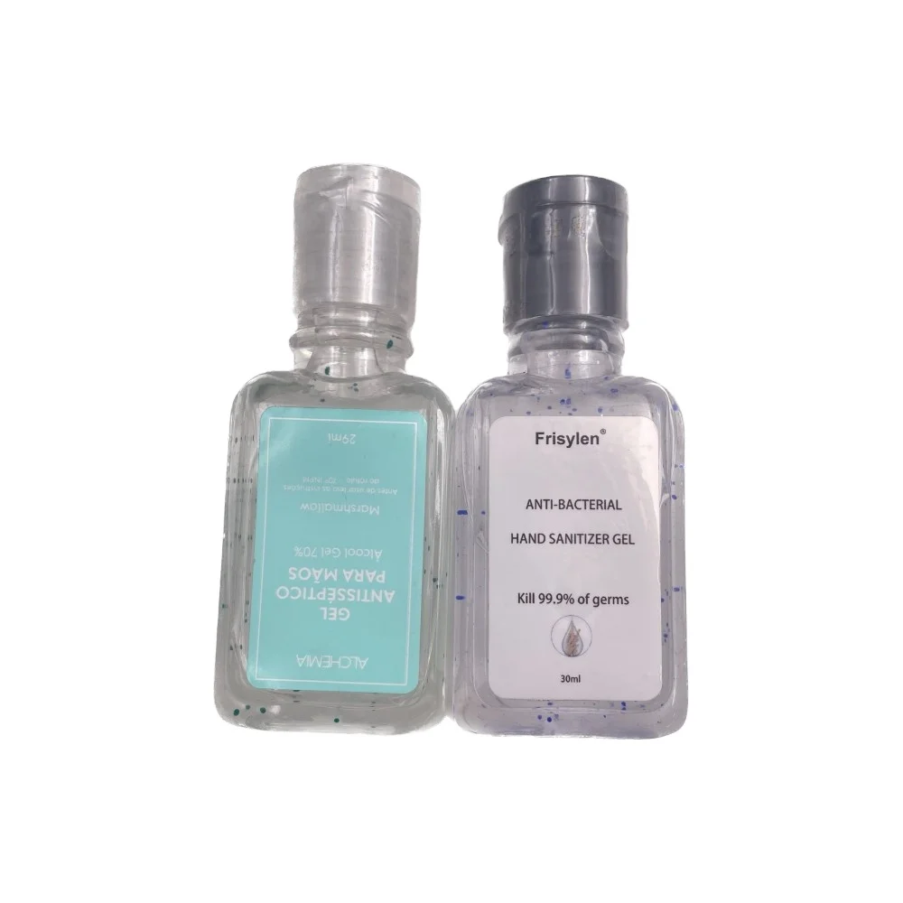 Frisylen Custom pocketbac logo alcohol hand sanitizer moisture hydroalcool liquid gel Flip Top 30ml Hand Sanitizing Bottle