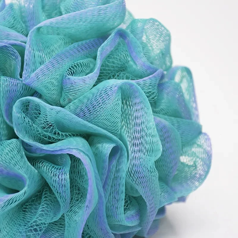 Large Size Bath Shower Loofah Sponge Pouf Body Wash Scrubber Rubbing Towel Foaming Wash Shower Bath Ball Mesh Sponge