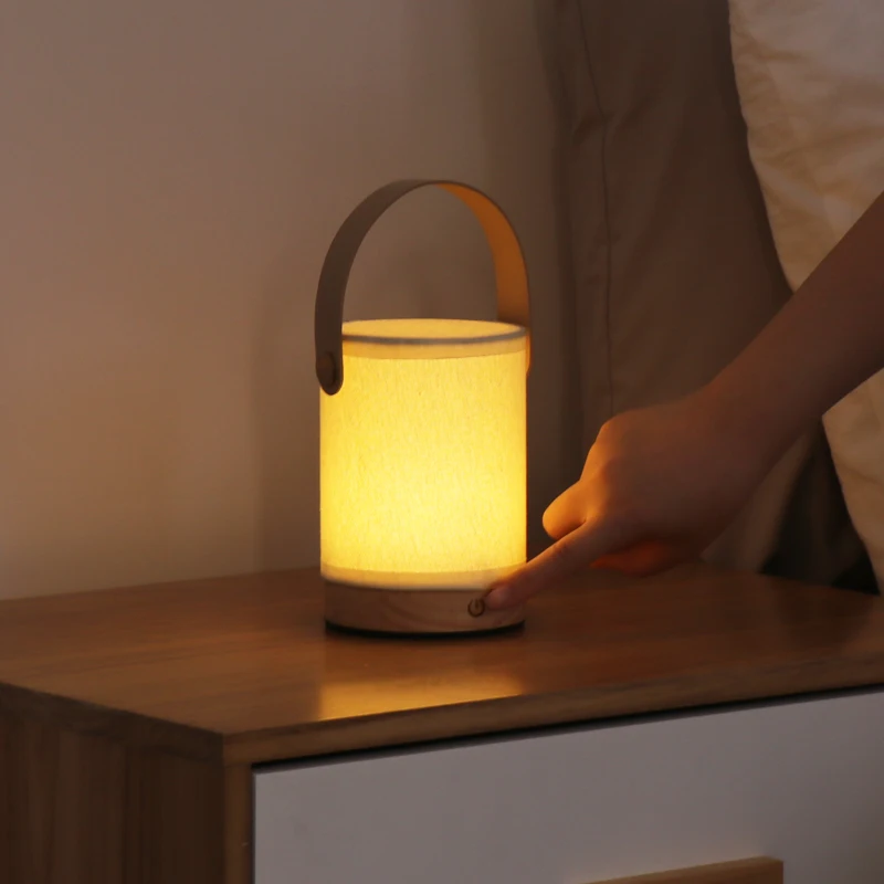 OEM ODM manufacturer modern functional 2000mAh rechargeable portable LED Touch Table night Light lamp for home or outside