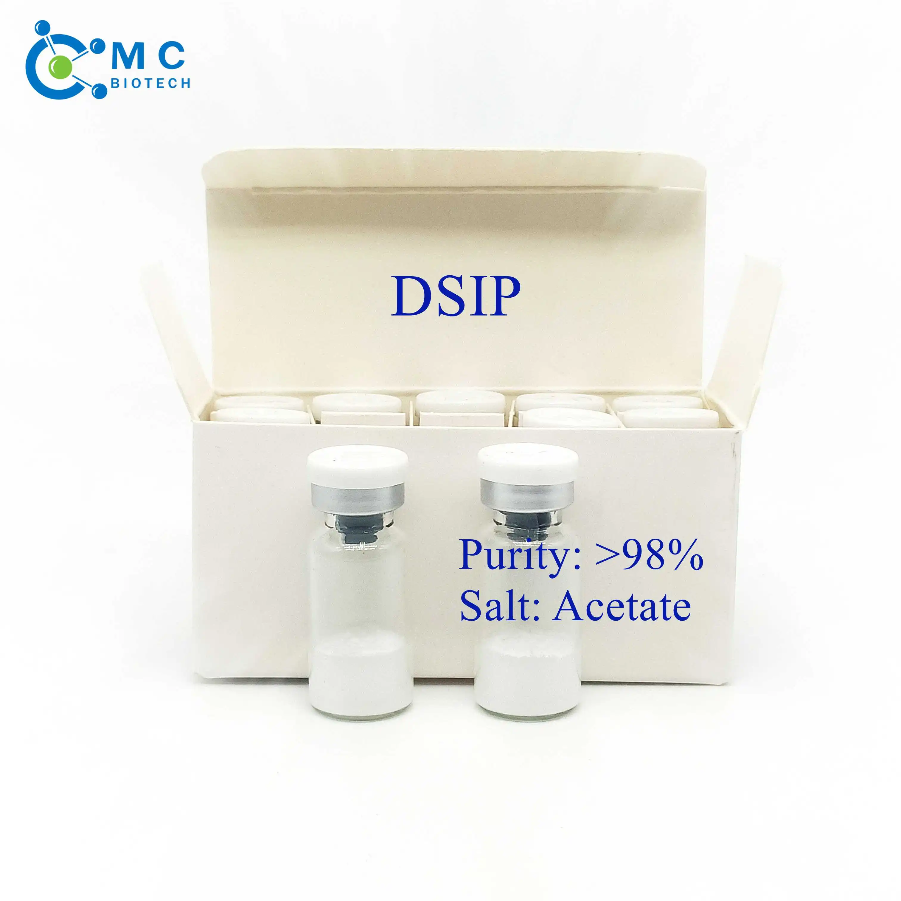 
99% purity Delta Sleep Inducing Peptides DSIP 5mg CAS 62568-57-4 