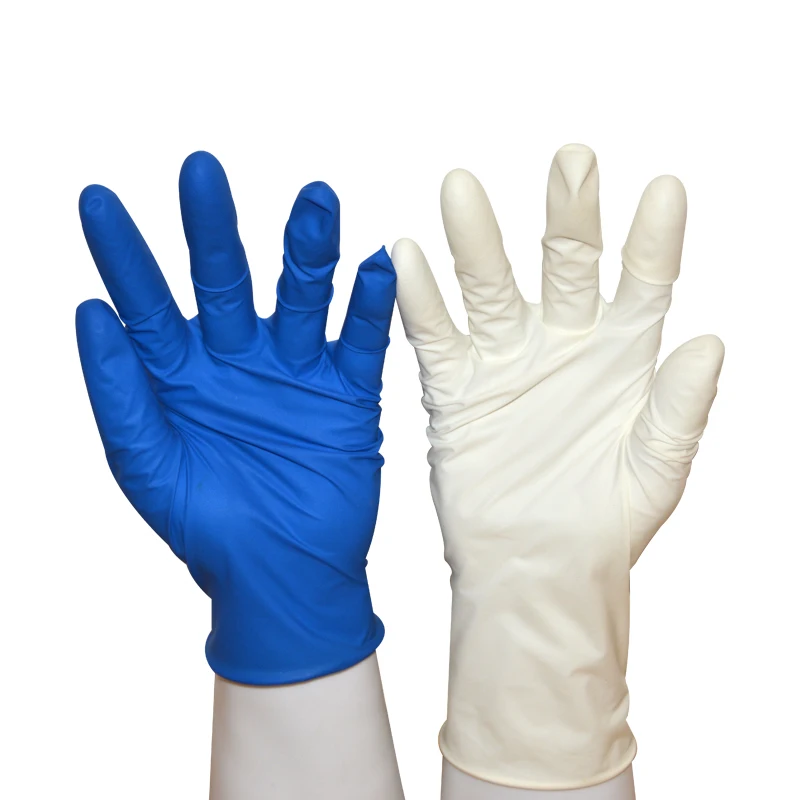 Working gloves nitrile powder free examination gloves