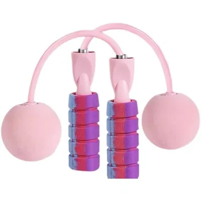 High Quality Colorful Training Big Ball Ropless Coreless Weighted Skipping Jump Rope For Fitness