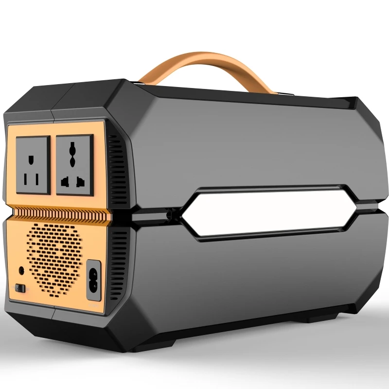 500W UPS portable power station solar generator energy storage portable power supply for outdoor camping