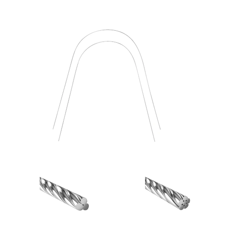 
Dental Archwires Orthodontic Stainless Steel Square Rectangle Wires 
