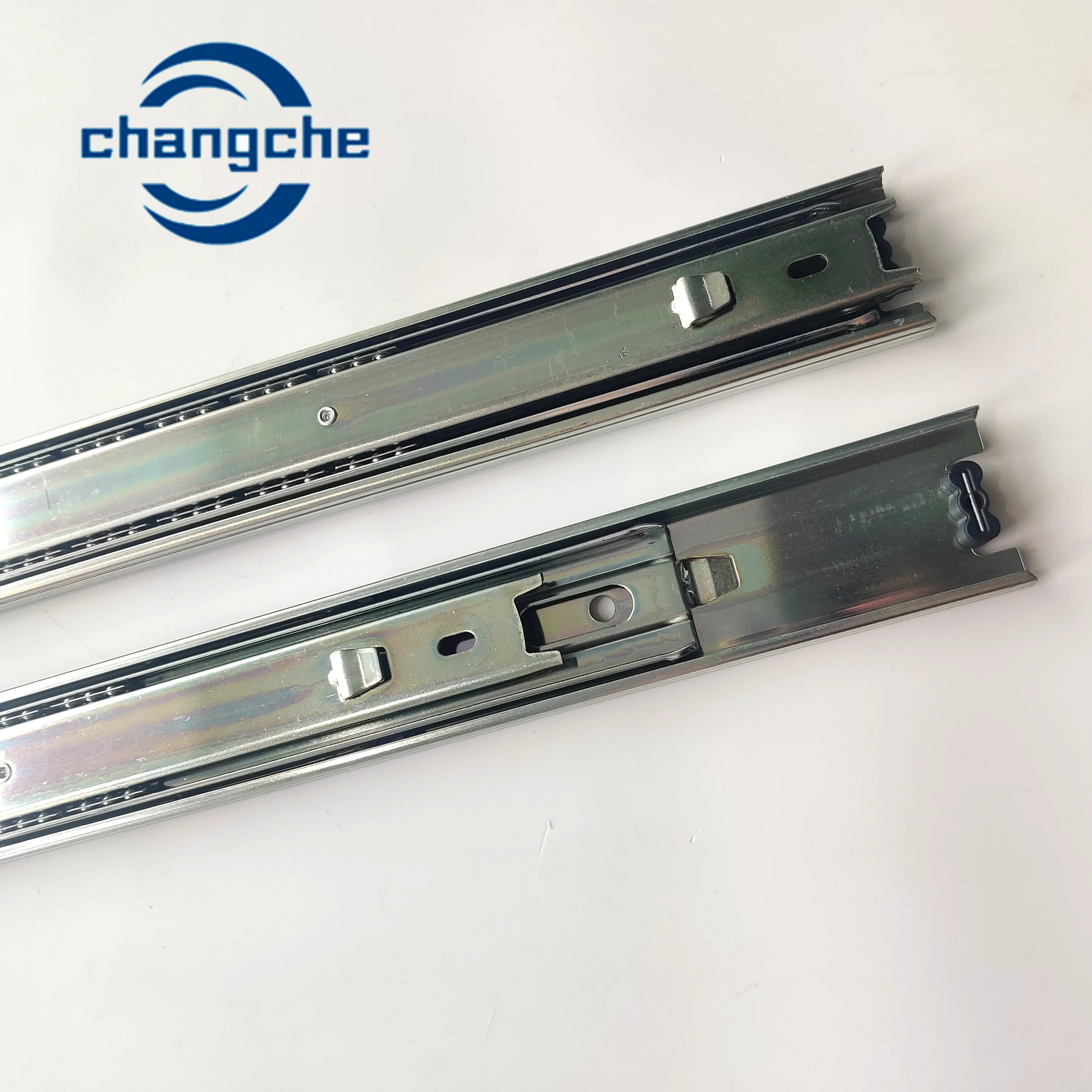 China Manufacturer Telescopic Table Rail Track Drawer Slide 35Mm Table Extension Slide