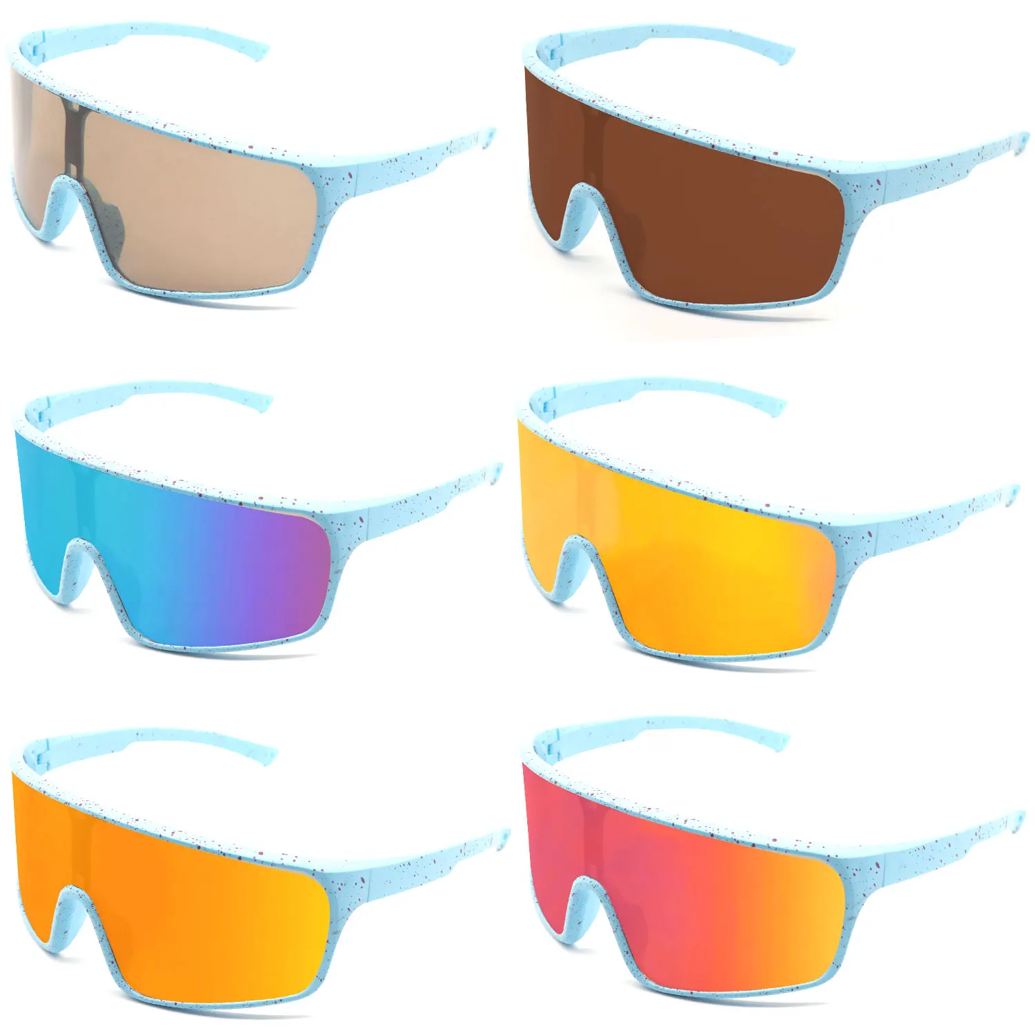 Windproof UV400 Outdoor Sport Eyewear Motorcycle Glasses Transparent Lens Ski Multi Function Safety Goggles Sunglasses