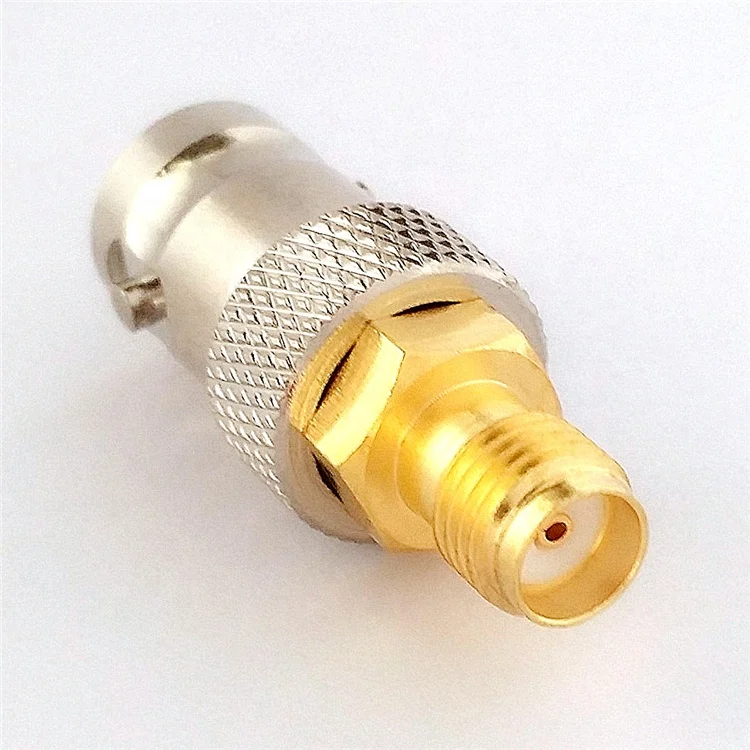 Factory Direct RF Adapter BNC female to SMA female 0-3GHZ High Quality Copper BNC/SMA-KK SMA/BNC-KK