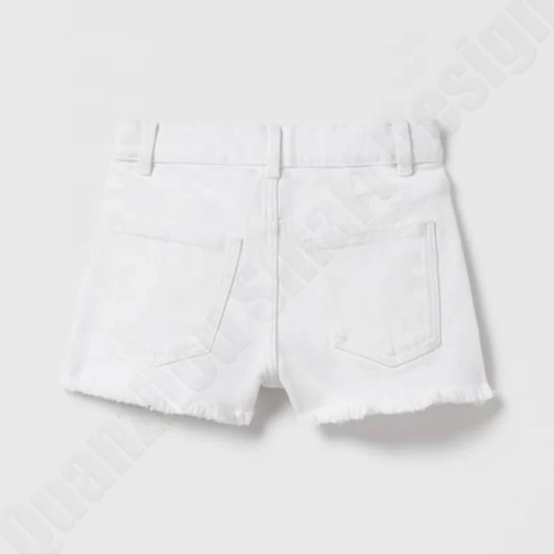 Hot Summer Kids Shorts Colors Cotton Spandex Ruffled Wholesale Bulk Boutique Solid Kids Cute Cheap Girls Ruffle Shorts