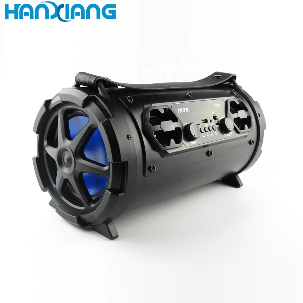 
Super Bass Sound Wireless 20W Portable BT LED Light Microphone 1500mAh Speaker for Cellphone 