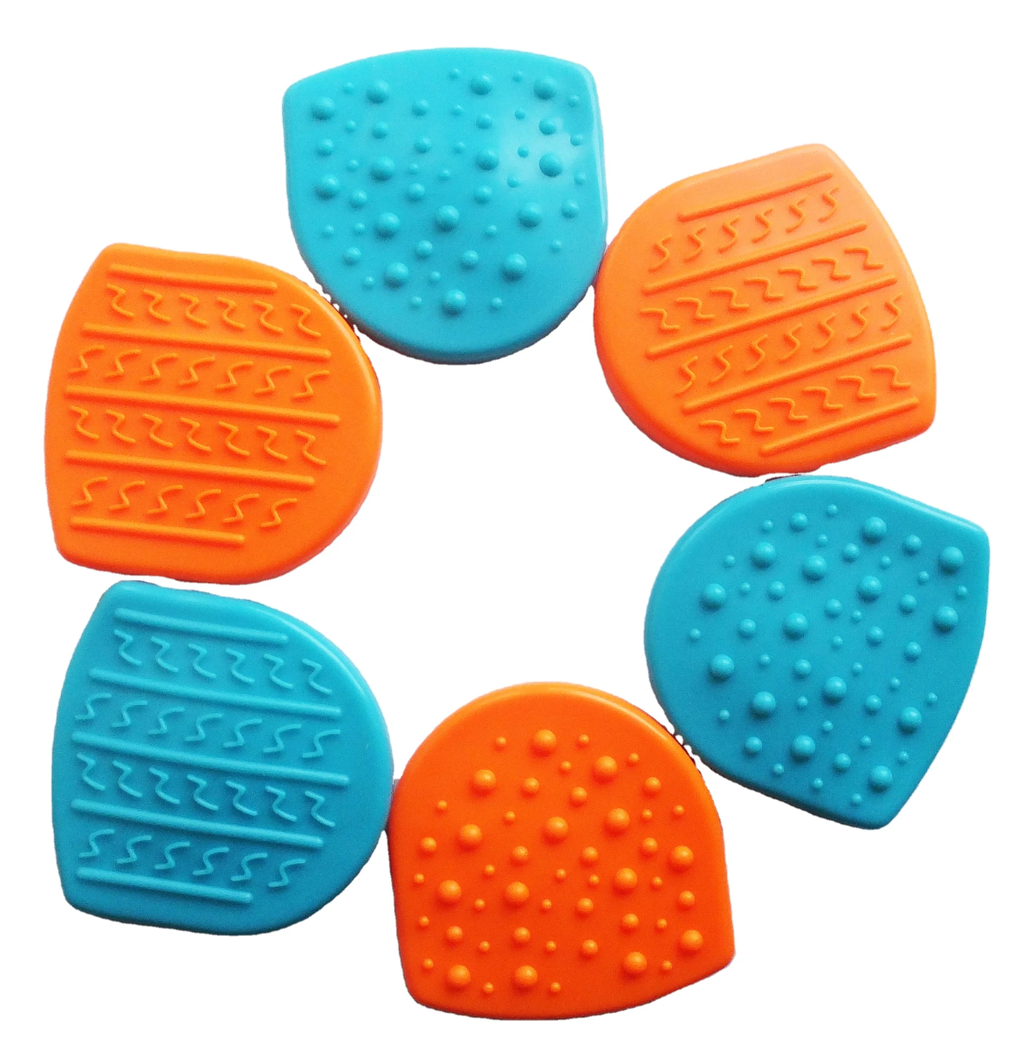 Оптовая продажа, Детские аксессуары для зубов на заказ, жевательные игрушки для прорезывания зубов, без БФА