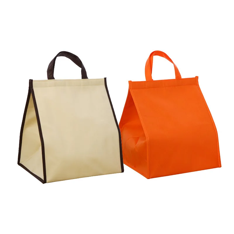 hot selling Reusable Thermal Insulated Cooler Bags, Grocery Cool Carry Non Woven Lunch Cooler Bags bsci sedex for Food/