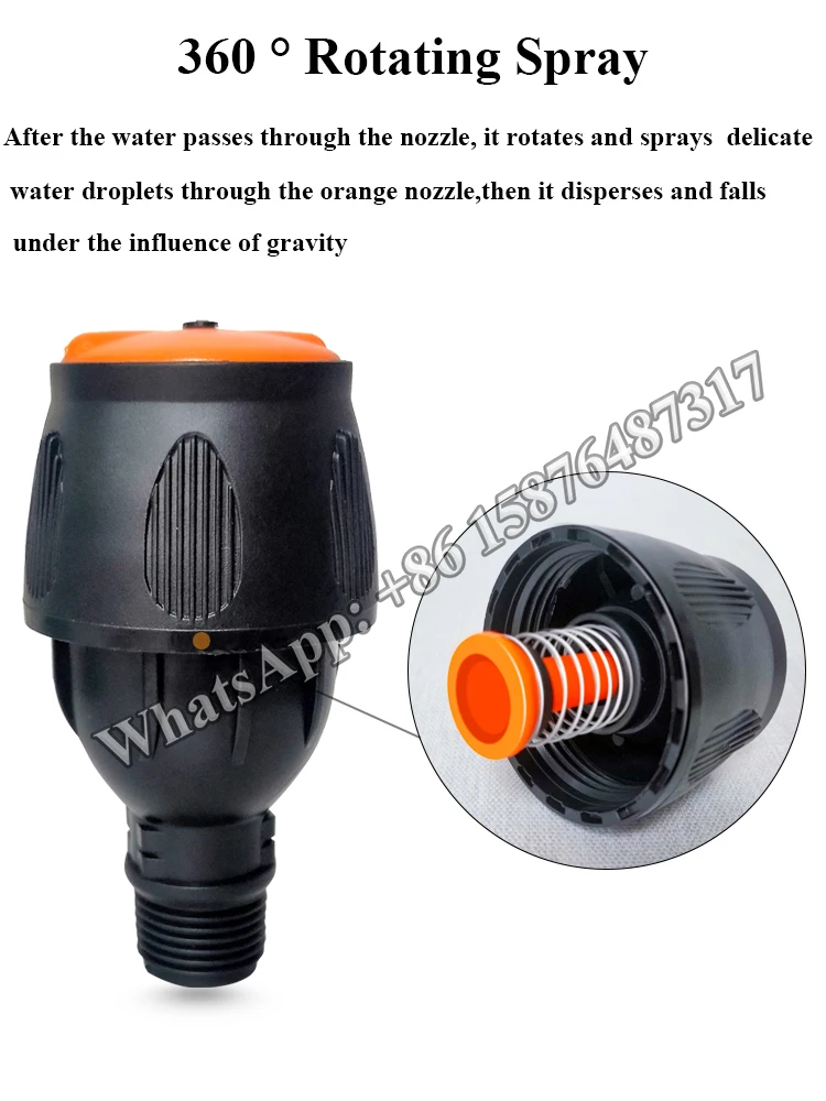 Lawn Telescopic Tripod Water Sprinkler Head