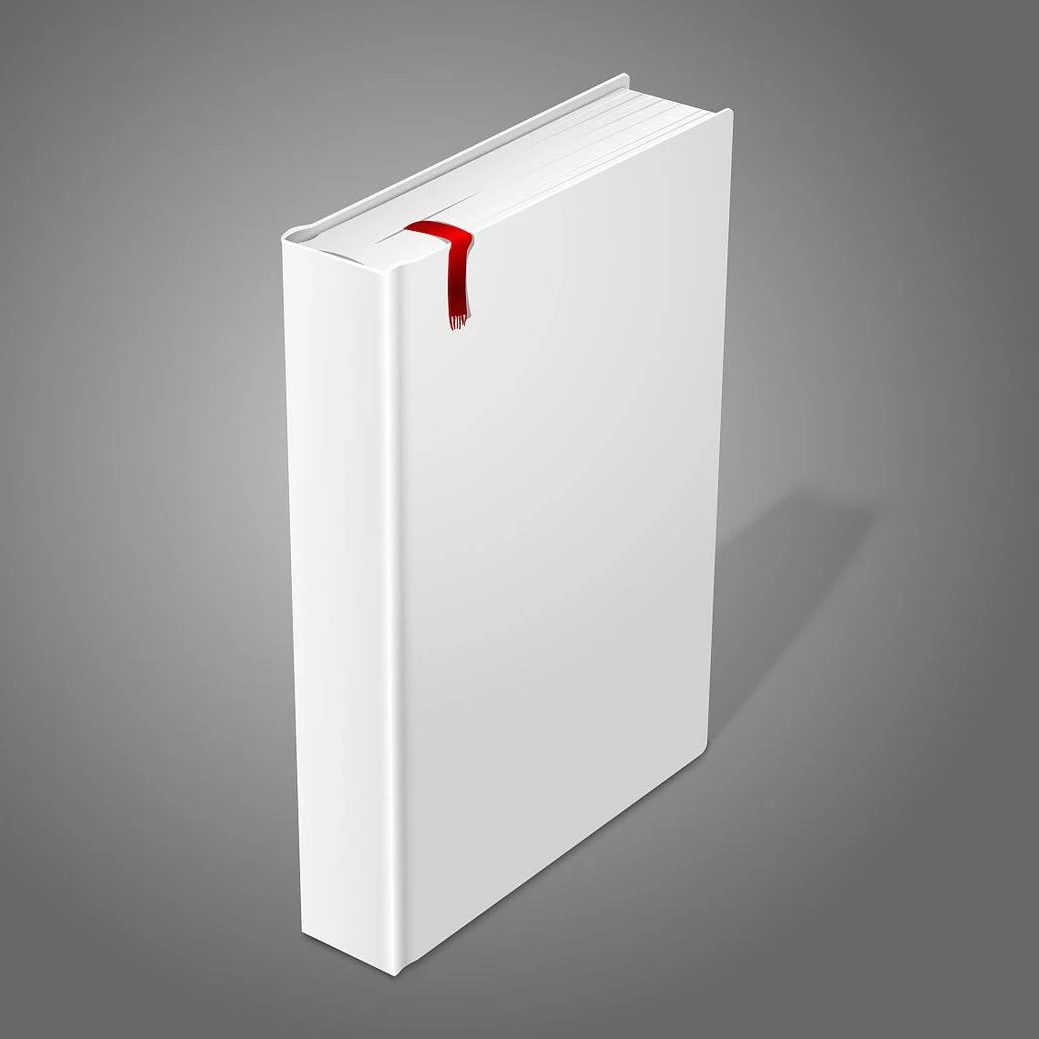 Высококачественные пользовательские оптовые продажи белые чистые книги в твердом переплете
